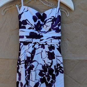 Snap - Strapless floral print dress Size : Jr 3